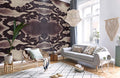 Lifelike Python Skin Wallpaper Mural
