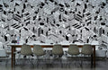 Lines-constructed City Wallpaper Mural