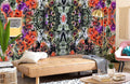 Littery Peacock Tail Wallpaper Mural