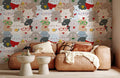 Logy Hamsters Wallpaper Mural