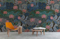 Lotus & Dewdrop Wallpaper Mural