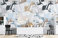 Mr. Foxes Wallpaper Mural