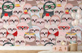 Pinky Sloths Wallpaper Mural
