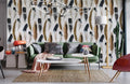Plumes Collection Wallpaper Mural