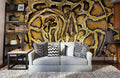 Python Round Wallpaper Mural