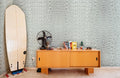 Silver Snake Skin Wallpaper Mural