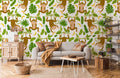 Smile Monkey Wallpaper Mural