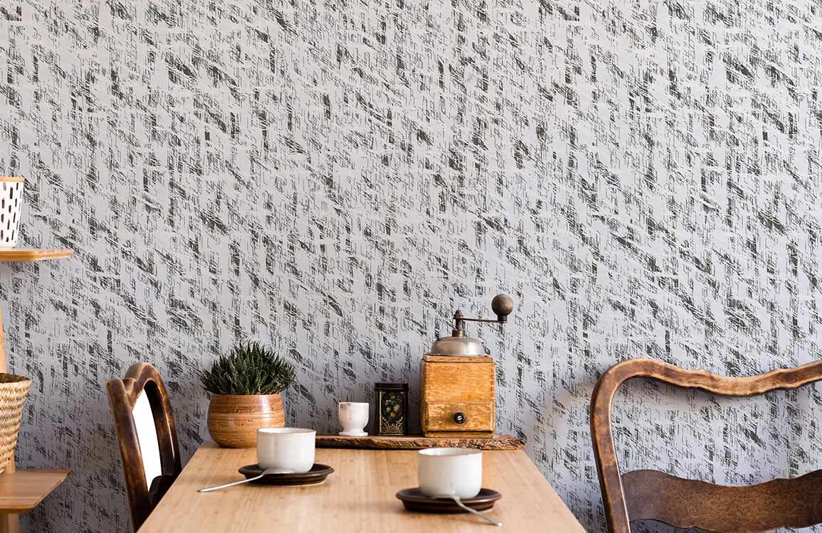 Elegant White Textured Pattern Wallpaper for Modern Minimalist Interiors