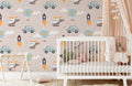 Traffic in Sky Wallpaper Mural