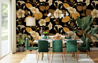 Treasure Flower Wallpaper Mural