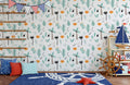 Tree Shape Wallpaper Mural