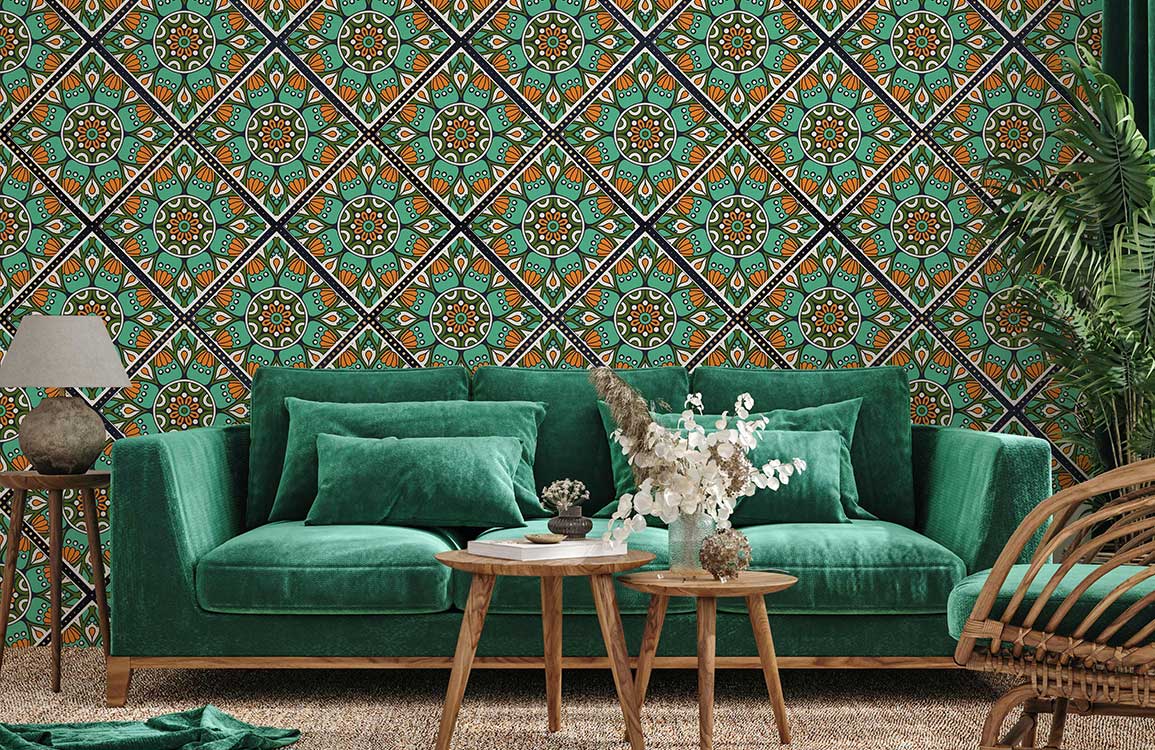 Unique Pattern Wallpaper Mural