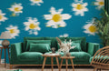 Vague Daisy Wallpaper Mural