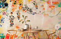 Watercolour Flower World Wallpaper Mural