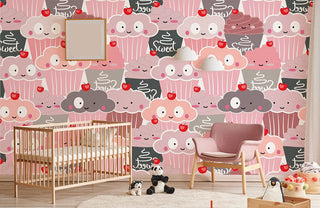 Yummy Ice Creams Wallpaper Mural