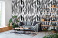 Zebra Fur Wallpaper Mural