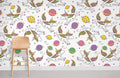 Unicorn & Planet Wallpaper Mural