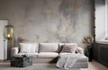 Vague Painting Flowers Wallpaper Mural