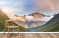 Valley Rainbow Wallpaper Mural