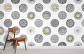 Varies Circles ll Wallpaper Mural