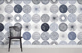 Varies Circles Wallpaper Mural
