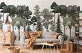 Various Trees Wallpaper Mural