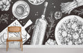 Pasta Dinner Wallpaper Mural