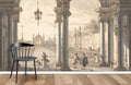Baroque Colonnade Wallpaper Mural