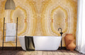 Vines on Marble Wallpaper Mural