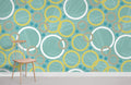Vinilo C铆rculos Wallpaper Mural