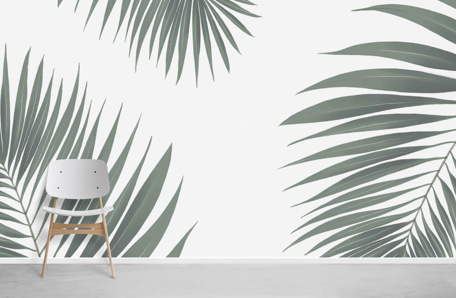Falling Palms Wallpaper Mural