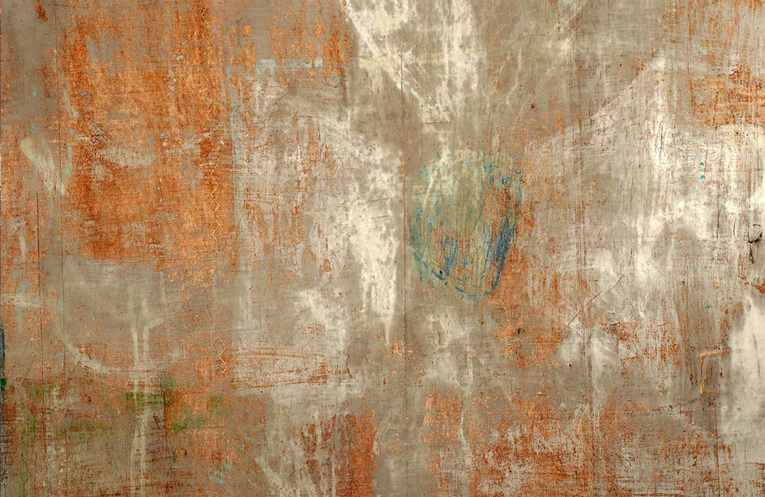 Rustic Earthy Tones Abstract Wallpaper - Vintage Industrial Textured Design