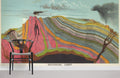 Volcano Structure Wallpaper Mural