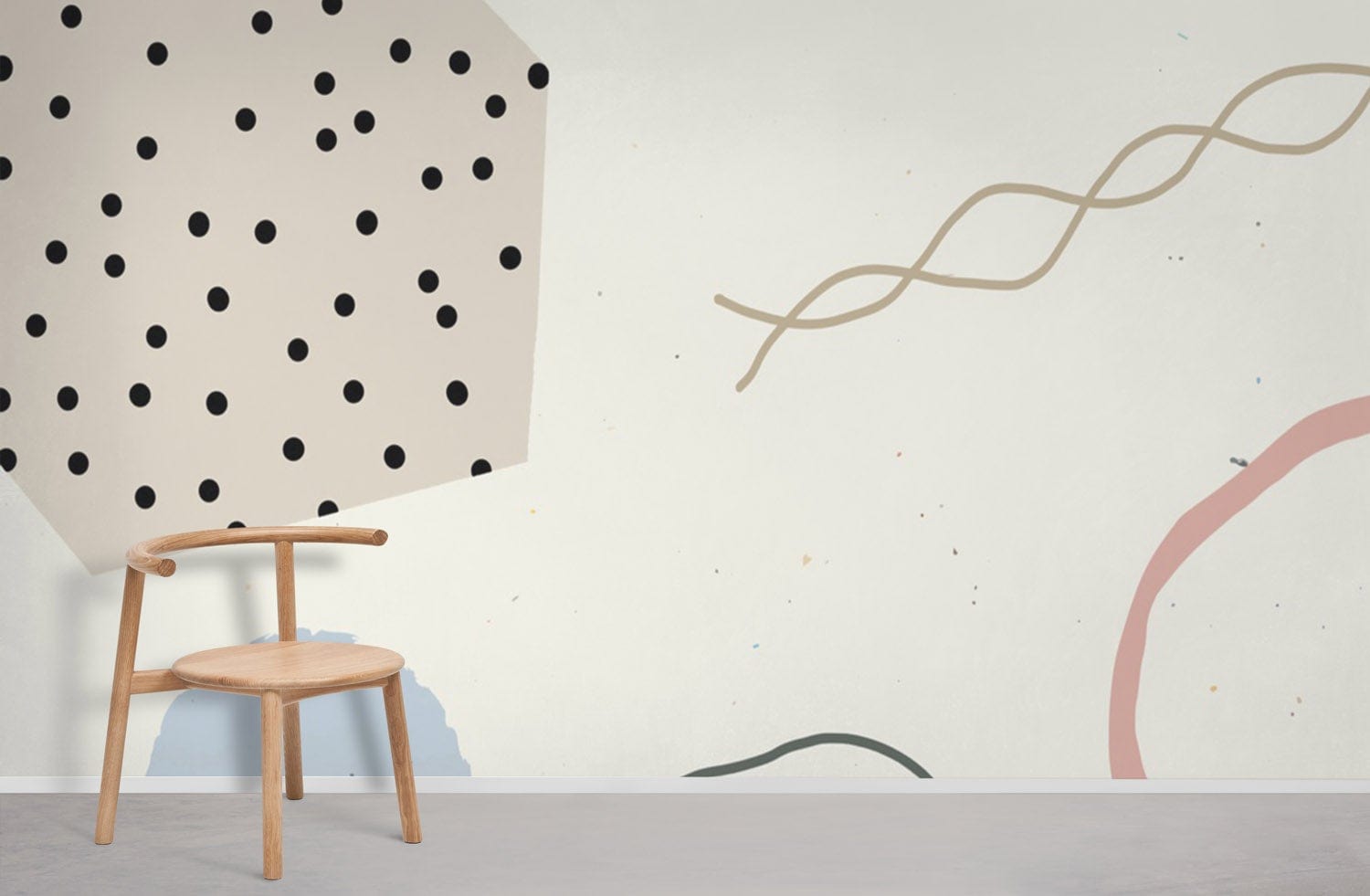 Abstract Lines Wallpaper Mural