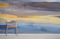 Ombre Oil Painting Wallpaper Mural