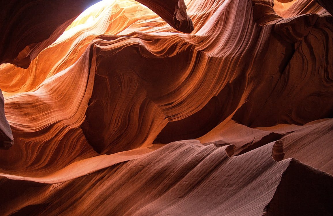 Rustic Canyon Sandstone Mural Wallpaper - Warm Natural Earth Tones Elegance