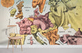 War Map of Europe Wallpaper Mural