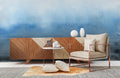 Watercolor Blue Wallpaper Mural