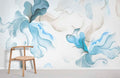 Blue Art Wallpaper Mural