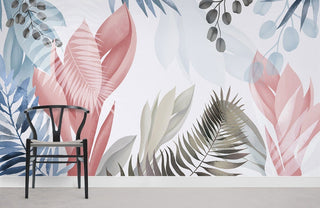 Art Leaves II Wallpaper Mural