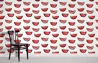 Watermelon Pieces Wallpaper Mural