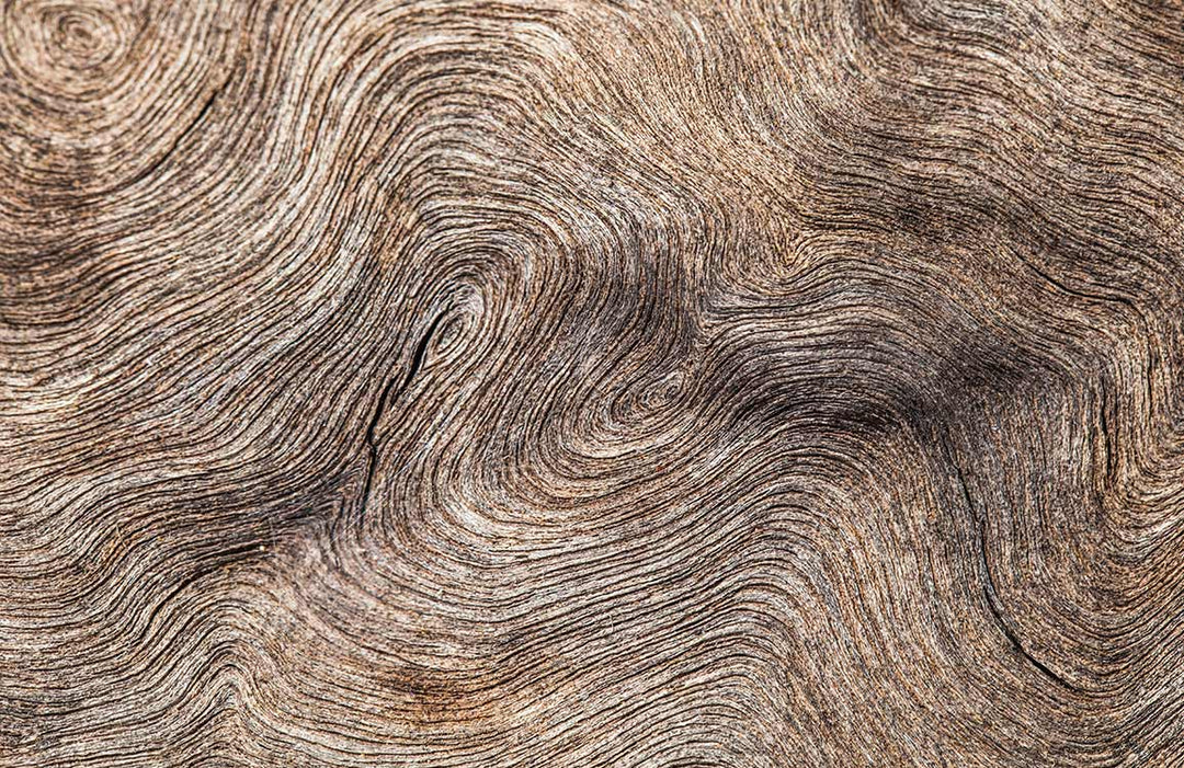 Rustic Wood Grain Texture Wallpaper - Earthy Brown Nature-Inspired Design