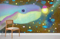 Whale Lamp ll Wallpaper Mural
