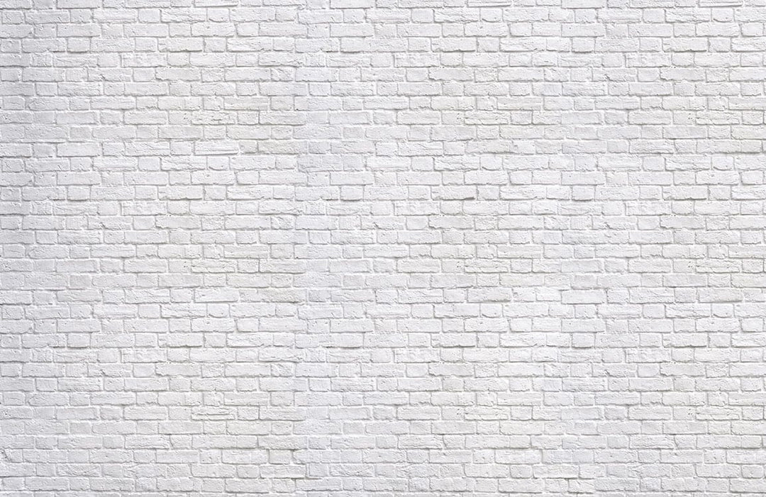 Rustic White Brick Effect Wallpaper for Modern Industrial Home Decor