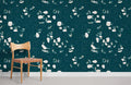 Greeny Blue Terrazzo Wallpaper Mural