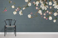 White Orchid Wallpaper Mural