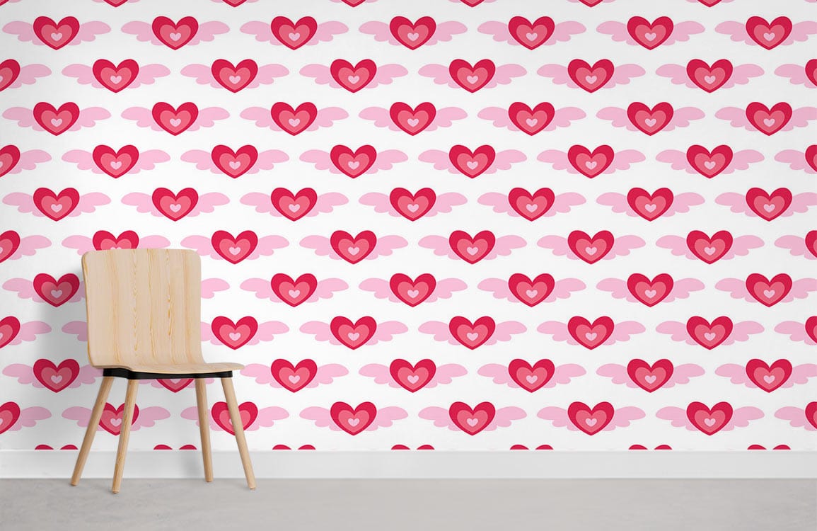 Wings Love Wallpaper Mural
