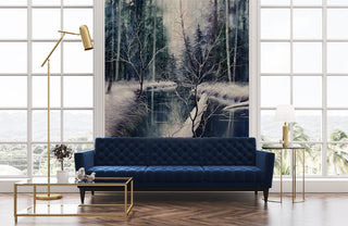 Winter River Wallpaper Mural