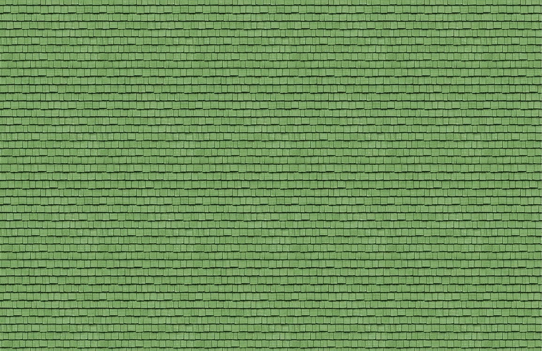 Green Brick Texture Modern Wallpaper for Elegant Interior Design Accent