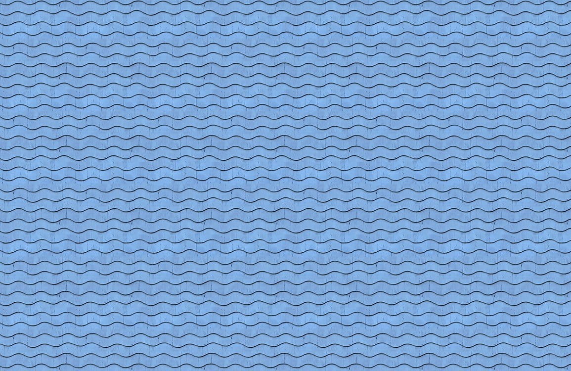 Tranquil Ocean Waves Blue Patterned Wallpaper for Elegant Coastal Decor